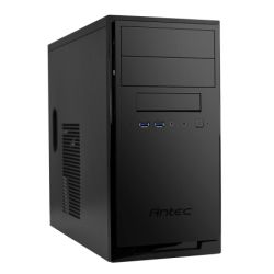 Antec NSK3100 Micro ATX Case, USB 3.0, 1 x Fan, Matte Black