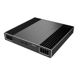 Akasa Plato X7 Slim Fanless Case for 7th Gen Intel NUC Boards, VESA Mounting, 2.5'' SATA HDD/SSD