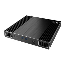 Akasa Plato X7D Low Profile NUC Case for 7th Gen Intel NUC Boards, 39mm High, Fanless, VESA Mountable