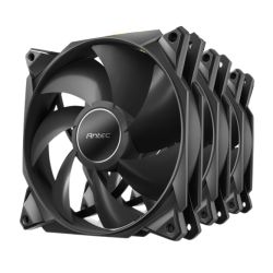 Antec Storm PWM 12cm Case Fans x3, Fluid Dynamic Bearing, 600-2000 RPM, Spiral Fan Structure, PWM Daisy Chain