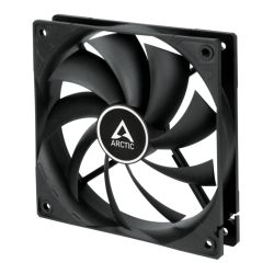 Arctic F12 12cm PWM Case Fan, Black, 9 Blades, Fluid Dynamic, up to 13.5K RPM