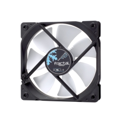 Fractal Design Dynamic X2 GP-12 PWM 12cm Case Fan, Long Life Sleeve Bearing, Counter-balanced Magnet, 2000 RPM, Black & White