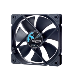 Fractal Design Dynamic X2 GP-12 PWM 12cm Case Fan, Long Life Sleeve Bearing, Counter-balanced Magnet, 2000 RPM, Black