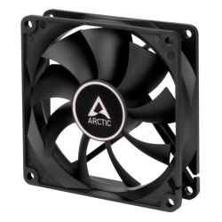 Arctic F9 9.2cm PWM PST Case Fan, Black, 9 Blades, Fluid Dynamic