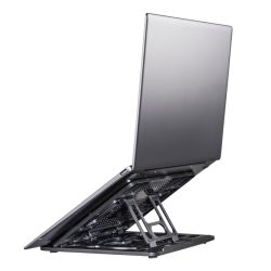 Hama Rotation 360° Swivel Laptop Stand, Adjustable Incline, Laptops up to 15.6''