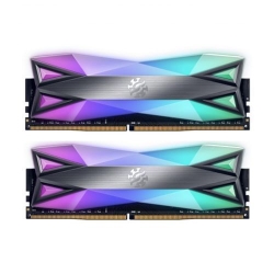 ADATA XPG Spectrix D60G RGB LED 16GB Kit (2 x 8GB), DDR4, 4133MHz (PC4-33000) CL19, XMP 2.0, DIMM Memory