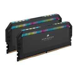 Corsair Dominator Platinum RGB 64GB Kit (2 x 32GB), DDR5, 5200MHz (PC5-41600), CL40, 1.25V, XMP 3.0, PMIC, AMD Optimised, DIMM Memory