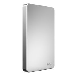 Netac K330 1TB Portable External Hard Drive, 2.5'', USB 3.0, Aluminium, Software Encryption, LED, Black