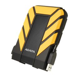 ADATA 2TB HD710 Pro Rugged External Hard Drive, 2.5'', USB 3.1, IP68 Water/Dust Proof, Shock Proof, Yellow