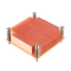 Akasa AK-CC7111 1U Copper Heatsink, Intel 1200, 775 & 115x,  Passive Cooler