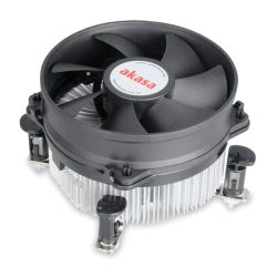 Akasa AK-CCE-7104EP Heatsink and Fan, Intel 775, 115x, 1200, Ultra Quiet PWM Fan, 95W TDP