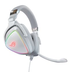 Asus ROG DELTA RGB Gaming Headset, USB-C (USB2 Adapter), Hi-Fi ESS Quad-DAC, Boom Mic, Aura Sync