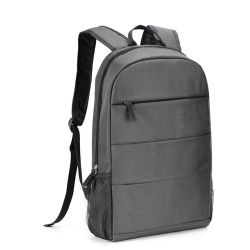 Spire 15.6'' Laptop Backpack, 2 Internal Compartments, Front Pocket, Grey, OEM