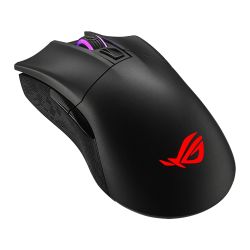 Asus ROG Gladius II Wireless/Bluetooth Gaming Mouse, 16000 DPI, Exclusive Switch Socket, RGB Lighting