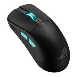 Asus ROG Harpe Ace Aim Lab Edition Gaming Mouse, Wireless/Bluetooth/USB, Ultra-Lightweight, 36000 DPI, Synergistic Software, RGB, Mouse Grip Tape