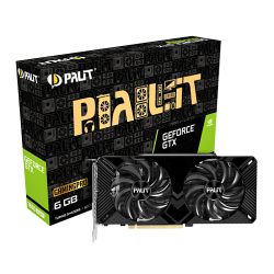 Palit GTX1660 SUPER GamingPro, 6GB DDR6, DVI, HDMI, DP, 1785MHz Clock, *No LED Lighting*