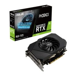 Asus Phoenix RTX3050, PCIe4, 8GB DDR6, HDMI, 3 DP, 1807MHz Clock, Compact