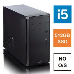 Spire MATX Tower PC, Fractal Core 1100 Case, i5-11400, 8GB 3200MHz, 512GB SSD, Bequiet 450W, No Optical, KB & Mouse, No Operating System