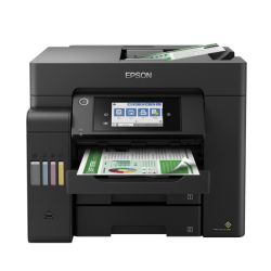 Epson EcoTank ET-5800 4-in-1 Wireless/USB High Performance Inkjet Printer, Automatic Duplex Printing, LCD Screen, Up to 25ipm