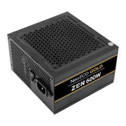 Antec 600W NeoECO Gold ZEN PSU, Fully Wired, LLC Design, 80+ Gold, Cont. Power