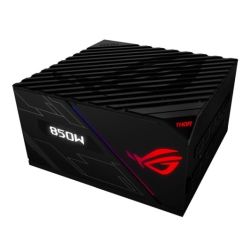 Asus 850W ROG Thor PSU, Double Ball Bearing Fan, Fully Modular, 80+ Platinum, RGB Lighting, OLED Display