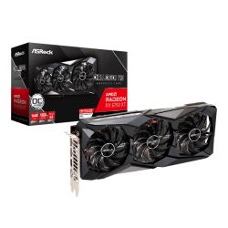 Asrock RX6750 XT Challenger Pro 12GB OC, 12GB DDR6, PCIe4, HDMI, 3 DP, 2618MHz Clock, Overclocked