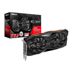 Asrock RX6700 XT Challenger D 12GB OC, 12GB DDR6, PCIe4, HDMI, 3 DP, 2615MHz Clock, Ultra-fit Heatpipes, Overclocked