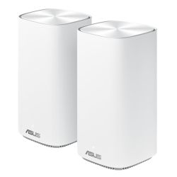 Asus (ZenWiFi AC Mini (CD6)) AC1500 Wireless Dual Band Mesh Mini System, 2 Pack (Router & Node), AiMesh, AiProtection