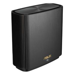 Asus (ZenWiFi XT9) AX7800 Tri-Band Wi-Fi 6 Mesh System, Single, 160MHz Bandwidth, 2.5G WAN, USB, Parental Controls, Black