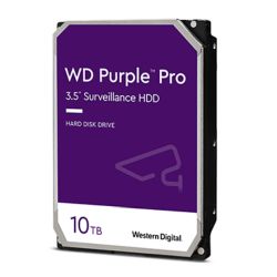 WD 3.5'', 10TB, SATA3, Purple Surveillance Hard Drive, 7200RPM, 256MB Cache, OEM