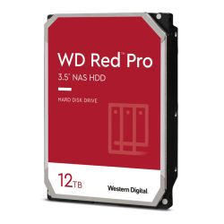 WD 3.5'', 12TB, SATA3, Red Pro Series NAS Hard Drive, 7200RPM, 256MB Cache, OEM