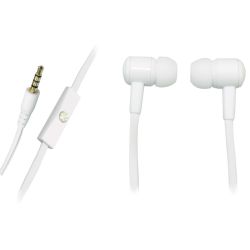 Sandberg (125-63) Speak and Go In-Earset, 10mm Driver, 3.5mm Jack, Inline Microphone, White, 5 Year Warranty