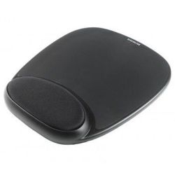 Sandberg (520-23) Mouse Pad with Ergonomic Wrist Rest, Black, 18 x 220 x 256 mm, 5 Year Warranty