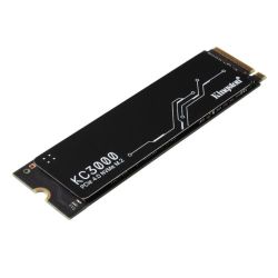 Kingston 1TB KC3000 M.2 NVMe SSD, M.2 2280, PCIe4, 3D TLC NAND, R/W 7000/6000 MB/s, 900K/1M IOPS, Aluminium Heatspreader