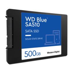 WD 500GB Blue SA510 G3 SSD, 2.5'', SATA3, R/W 560/510 MB/s, 90K/82K IOPS, 7mm