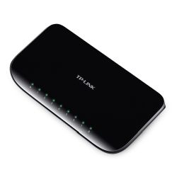 TP-LINK (TL-SG1008D) 8-Port Gigabit Unmanaged Desktop Switch, Plastic Case