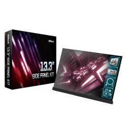 Asrock 13.3'' Side Panel Kit - Add a 1080p Display to Your Glass Side Panel, 16:9, IPS, 1920 x 1080, eDP Connector Only