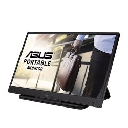 Asus 15.6'' Portable IPS Monitor (ZenScreen MB166B), 1920 x 1080, USB 3.2, USB-powered, Auto-rotatable, Anti-Glare