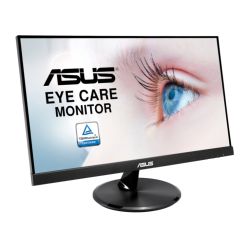 Asus 21.5'' Frameless Eye Care Monitor (VP229HE), IPS, 1920 x 1080, 75Hz, VGA, HDMI, Low Blue Light, Flicker Free, VESA