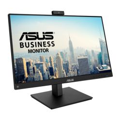 Asus 23.8'' Frameless Video Conferencing Monitor (BE24EQSK) with FHD Webcam, Mic Array, IPS, 1920 x 1080, VGA, HDMI, DP, Speakers, VESA