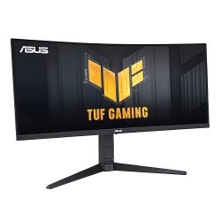 Asus 34'' TUF Gaming UWQHD Ultra-wide Curved Monitor (VG34VQEL1A), 3440 x 1440, 1ms, 100Hz, USB, 125% sRGB, HDR-10, VESA