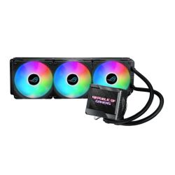 Asus ROG Ryujin II 360mm Liquid CPU Cooler, 3 x 12cm ROG ARGB Fans, Customisable 3.5'' LCD Display