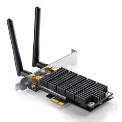 TP-LINK (Archer T6E) AC1300 (400+867) Wireless Dual Band PCI Express Adapter, 2 Antennas